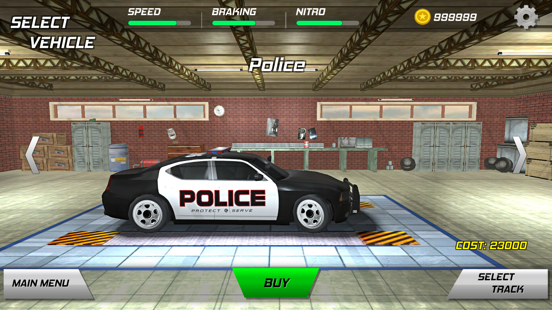 Drift racing car screenshot