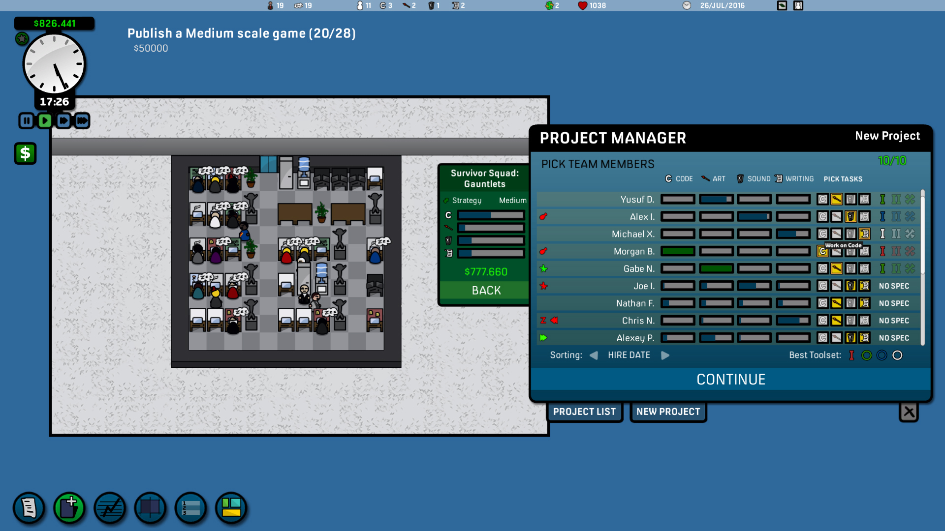 Game Corp DX screenshot