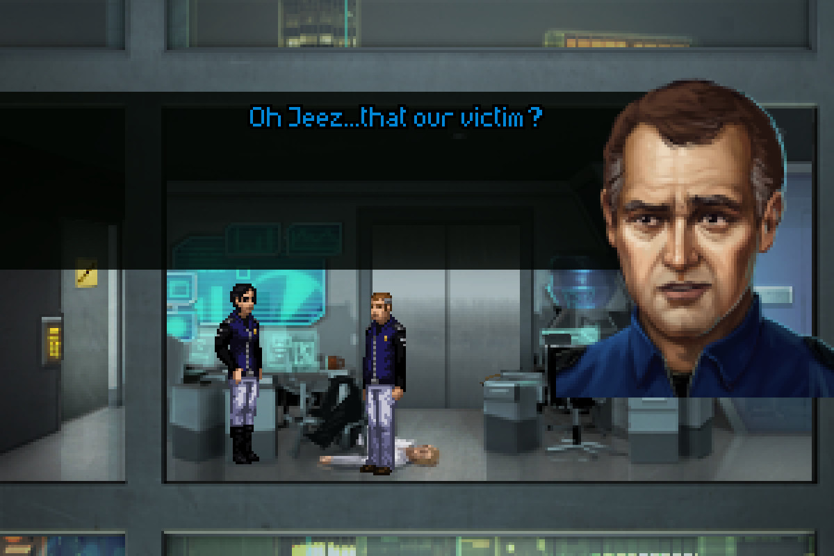 Technobabylon screenshot