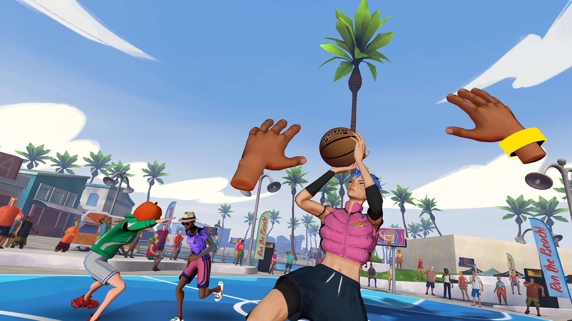 Blacktop Hoops screenshot