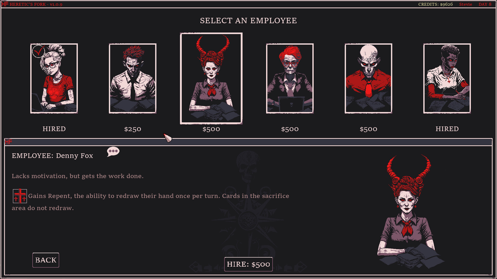 Heretic's Fork screenshot