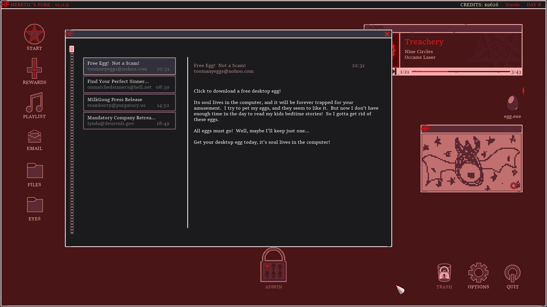 Heretic's Fork screenshot