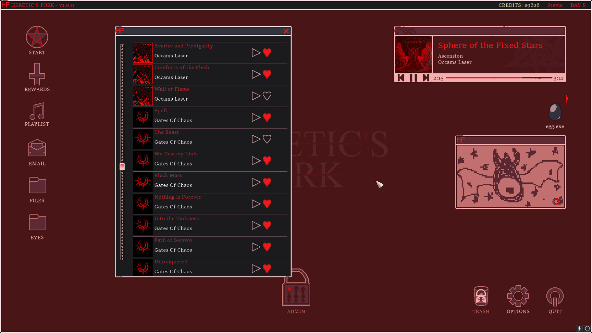 Heretic's Fork screenshot