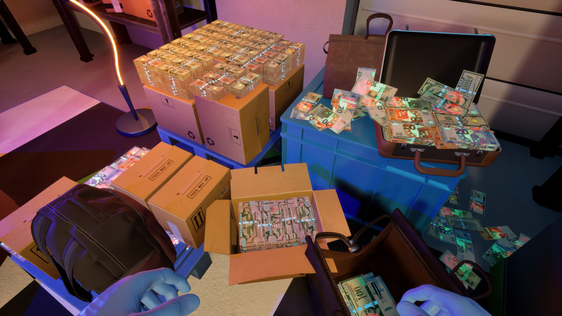 Cash Cleaner Simulator screenshot