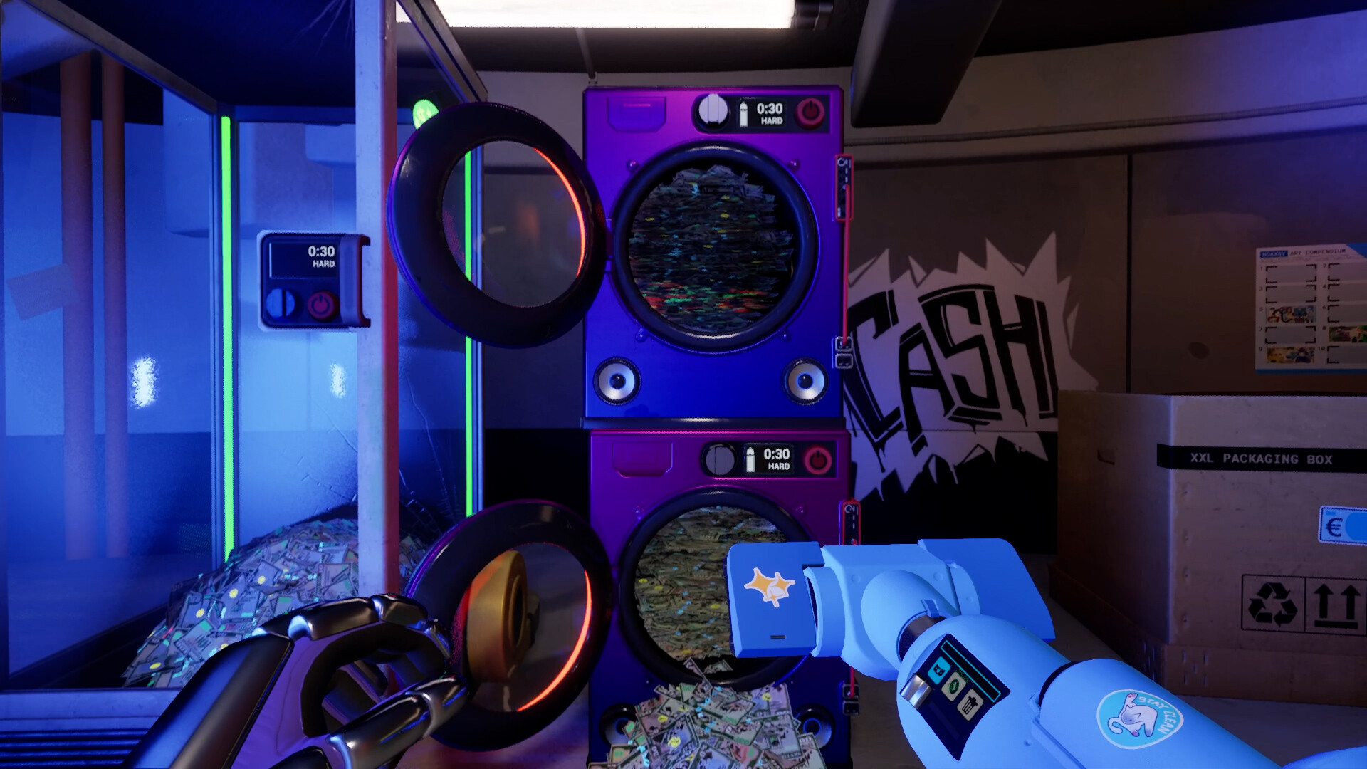 Cash Cleaner Simulator screenshot