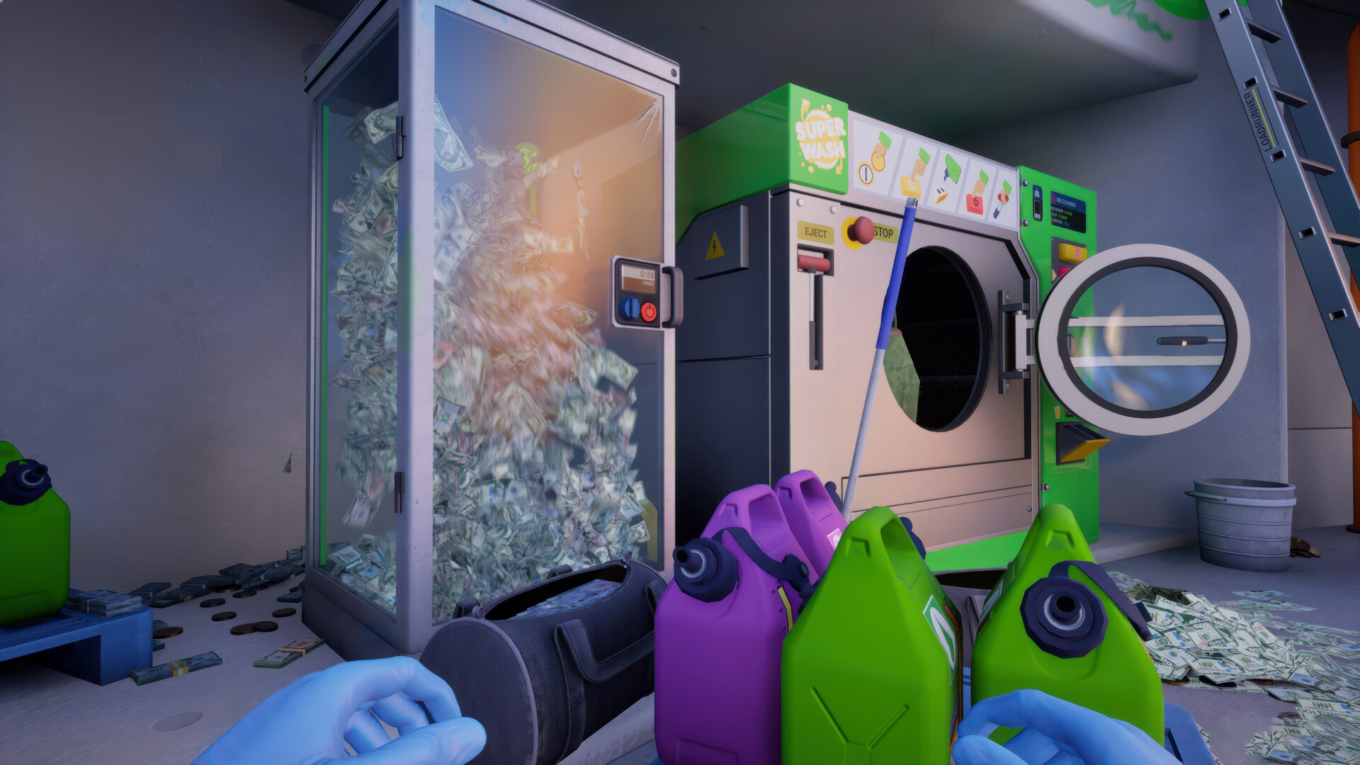 Cash Cleaner Simulator screenshot