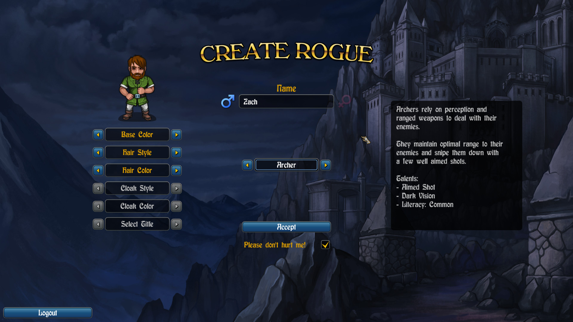 Rogue's Tale screenshot