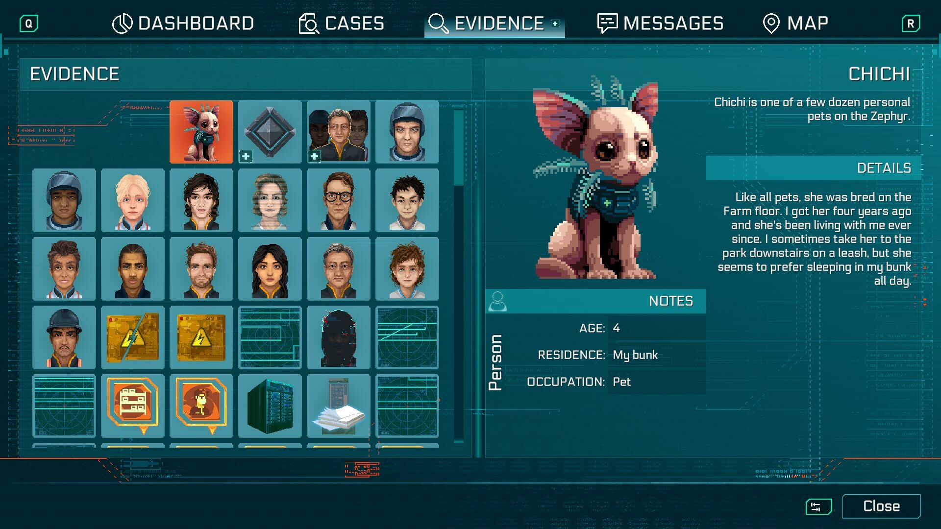 Between Horizons – A Sci-Fi Detective Adventure screenshot