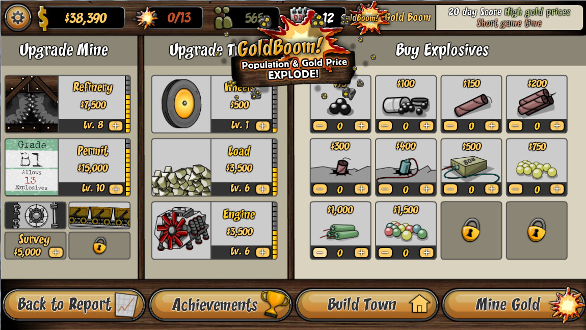 BoomTown! Deluxe screenshot