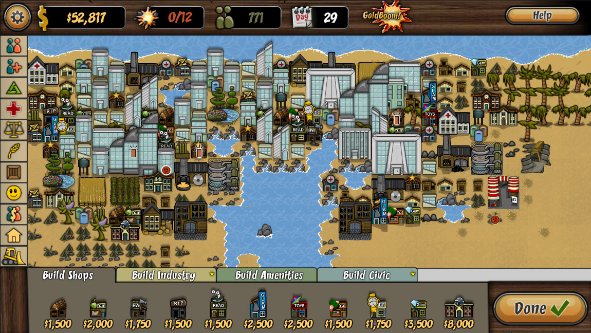 BoomTown! Deluxe screenshot