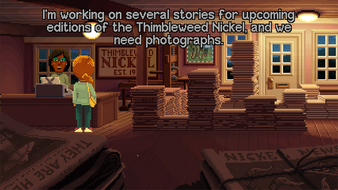 Delores: A Thimbleweed Park Mini-Adventure screenshot