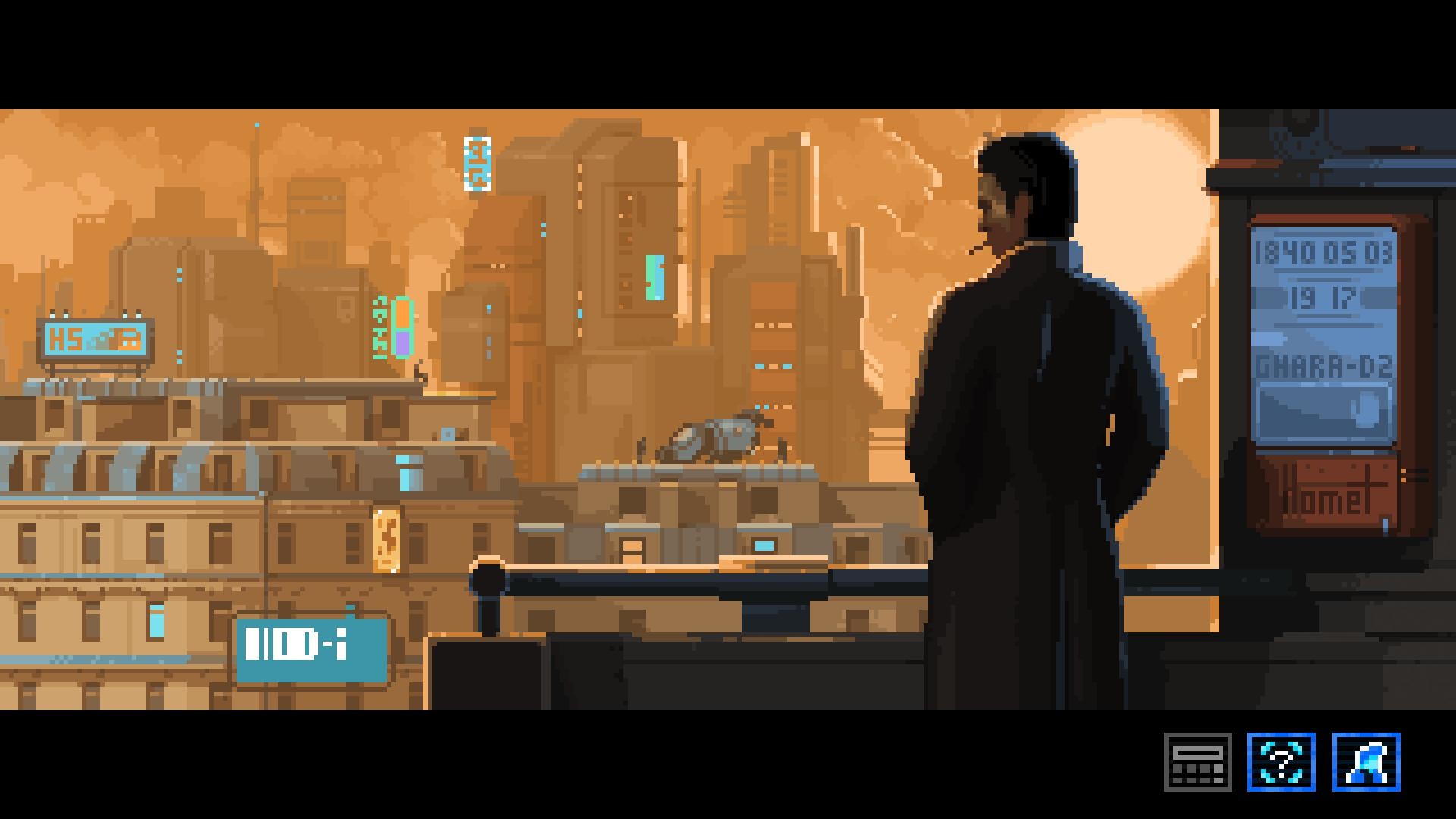 Lacuna – A Sci-Fi Noir Adventure screenshot