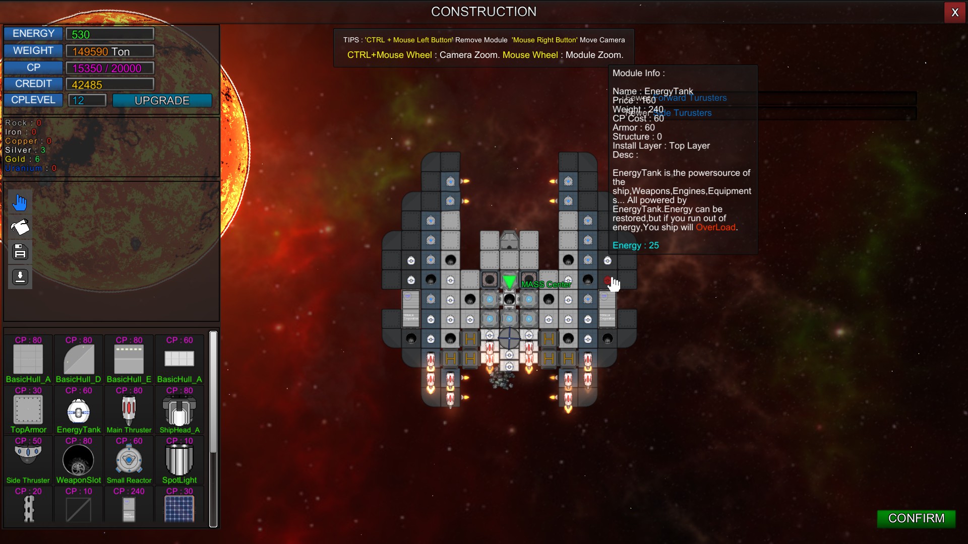 StarShip Constructor screenshot