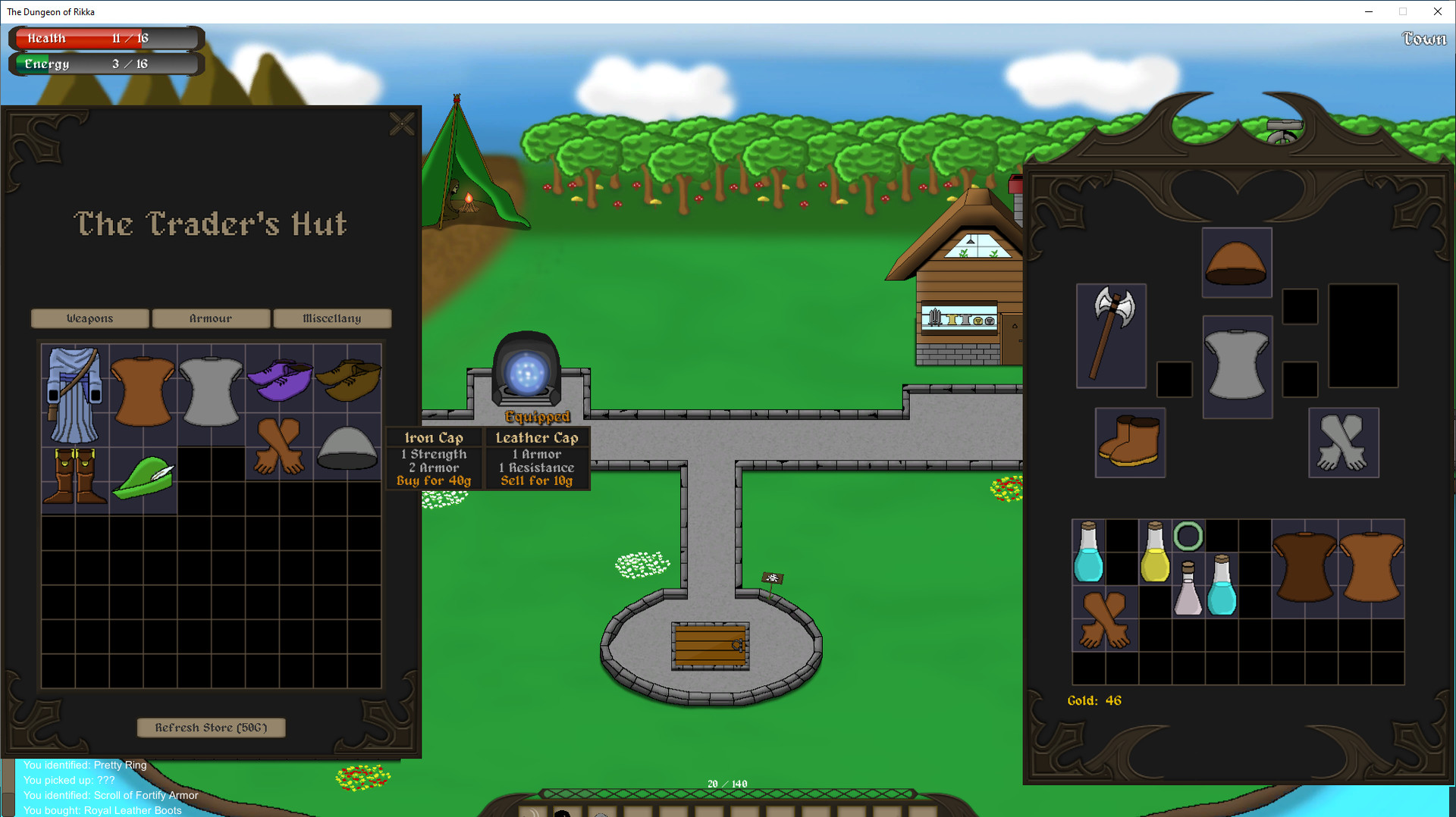 Dungeon of Rikka screenshot