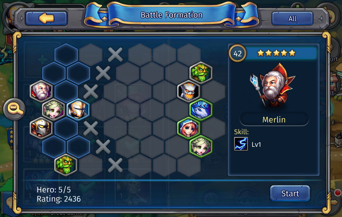 Heroes Tactics screenshot