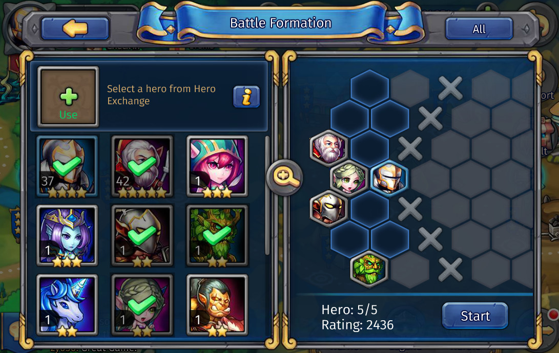 Heroes Tactics screenshot