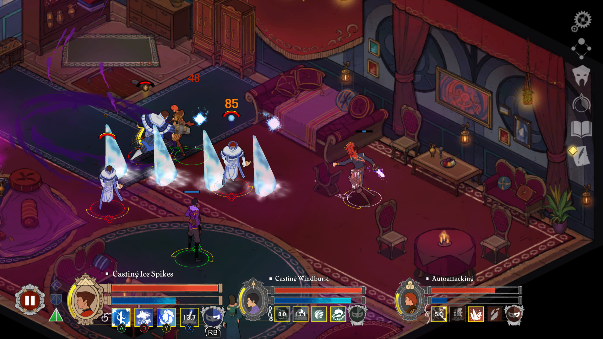 Masquerada: Songs and Shadows screenshot