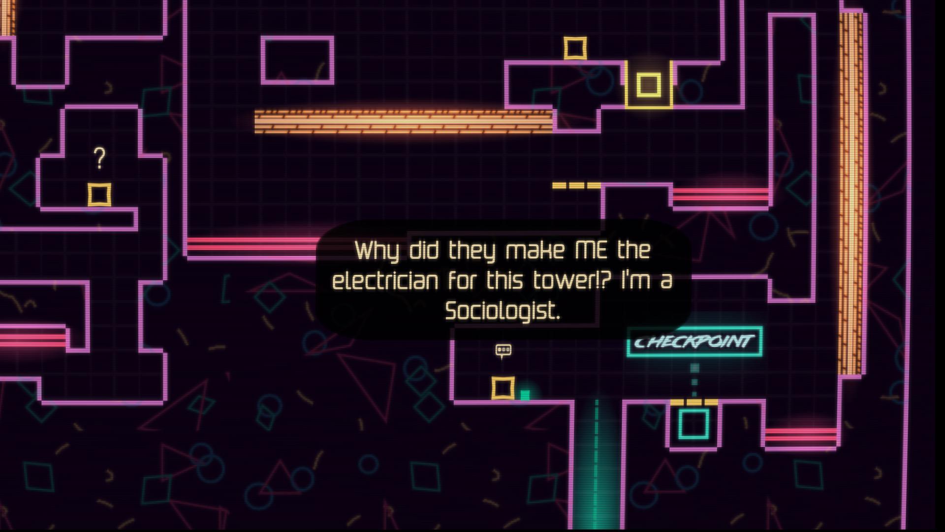 Big NEON Tower VS Tiny Square screenshot