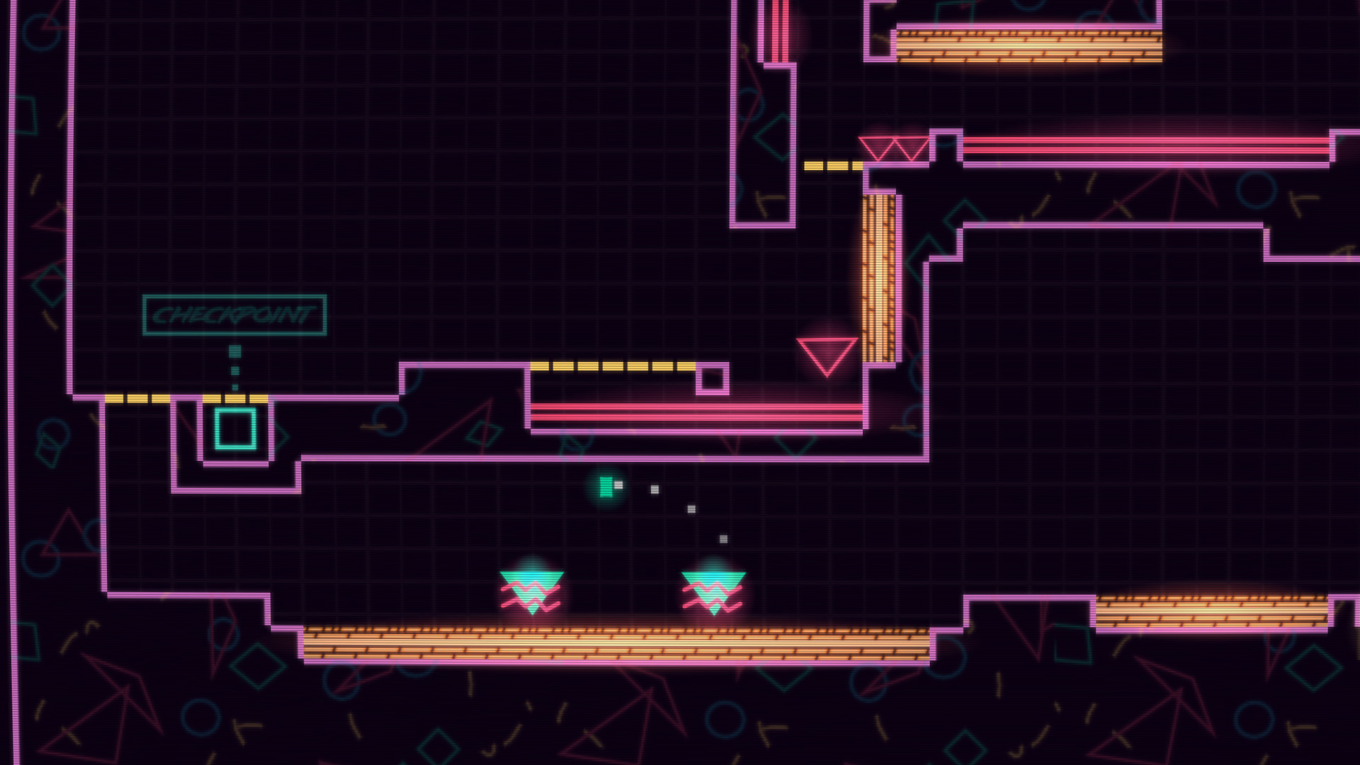 Big NEON Tower VS Tiny Square screenshot