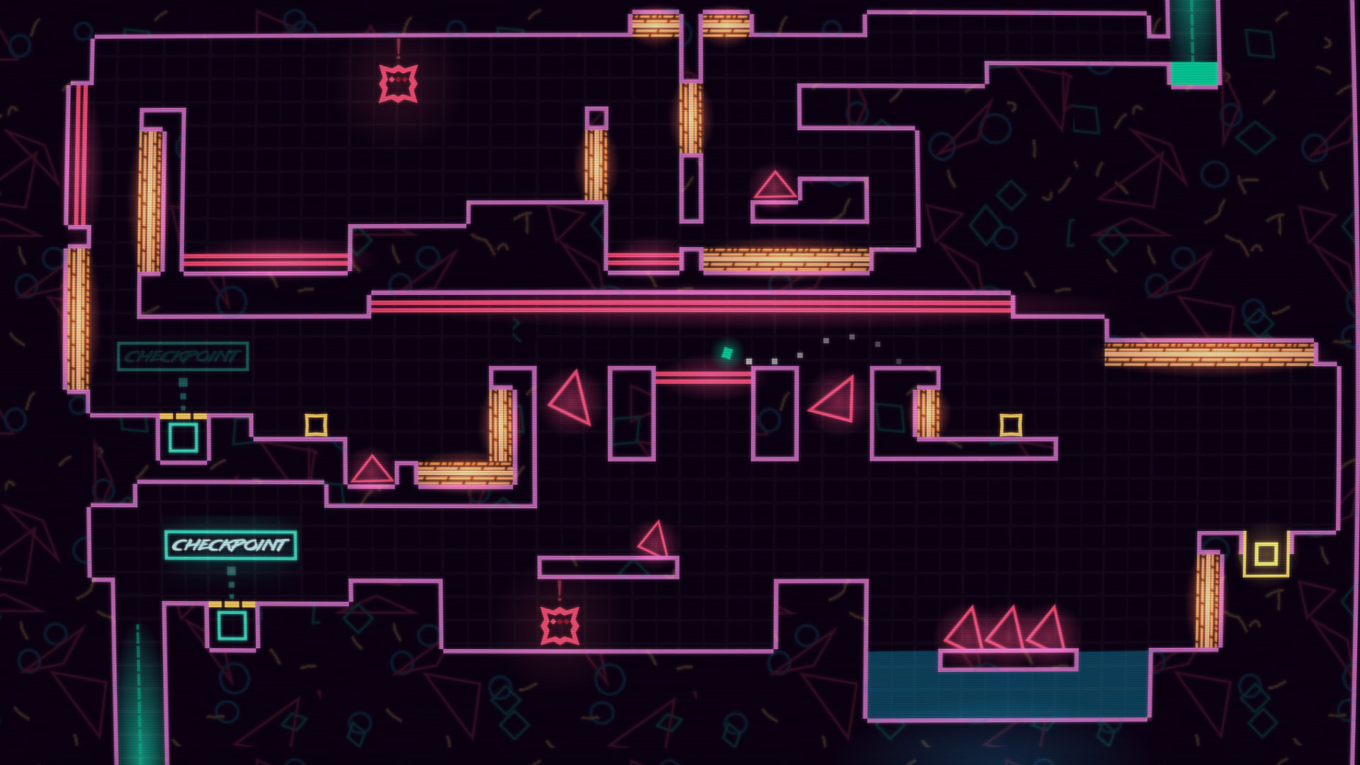 Big NEON Tower VS Tiny Square screenshot