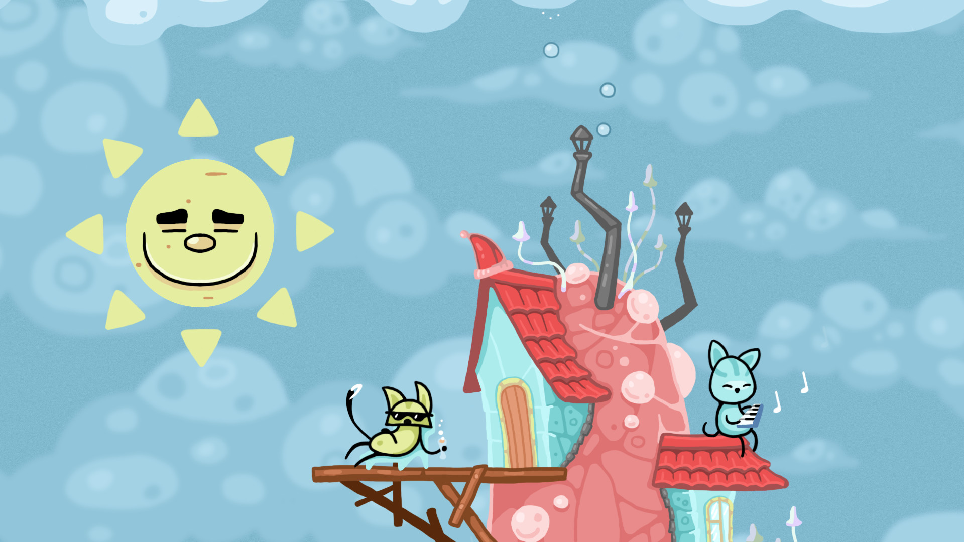 Mushroom Cats screenshot