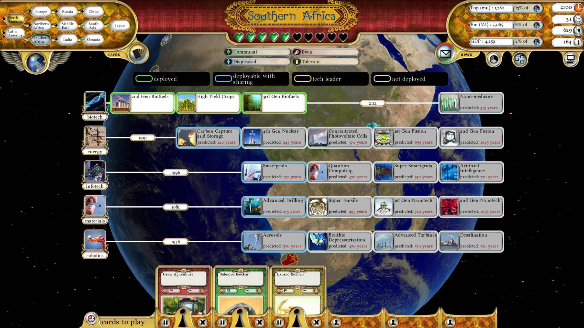 Fate of the World: Tipping Point screenshot