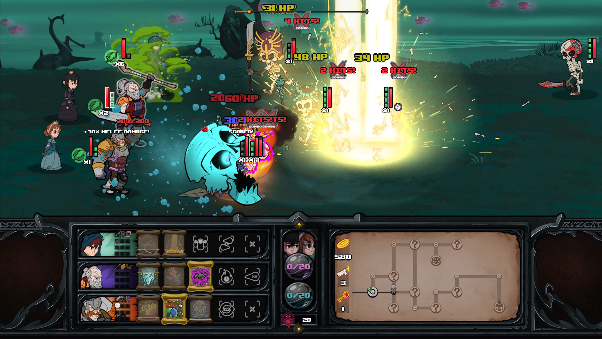 Has-Been Heroes screenshot