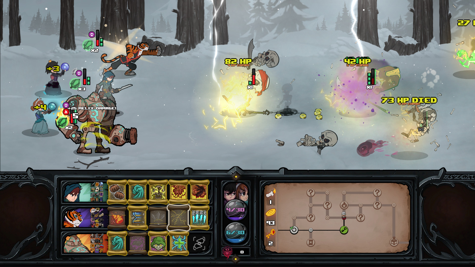 Has-Been Heroes screenshot