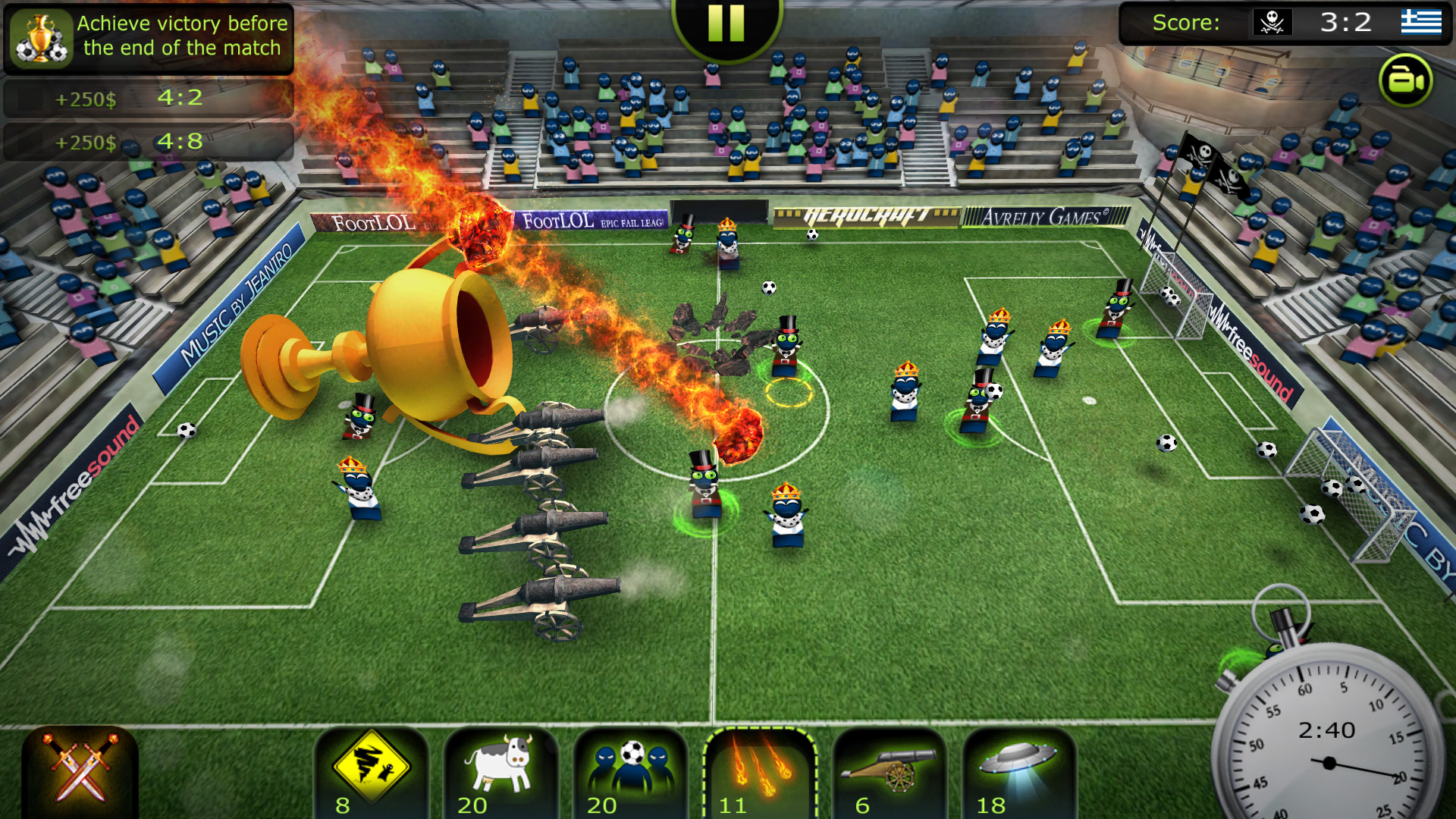 FootLOL: Epic Soccer League screenshot