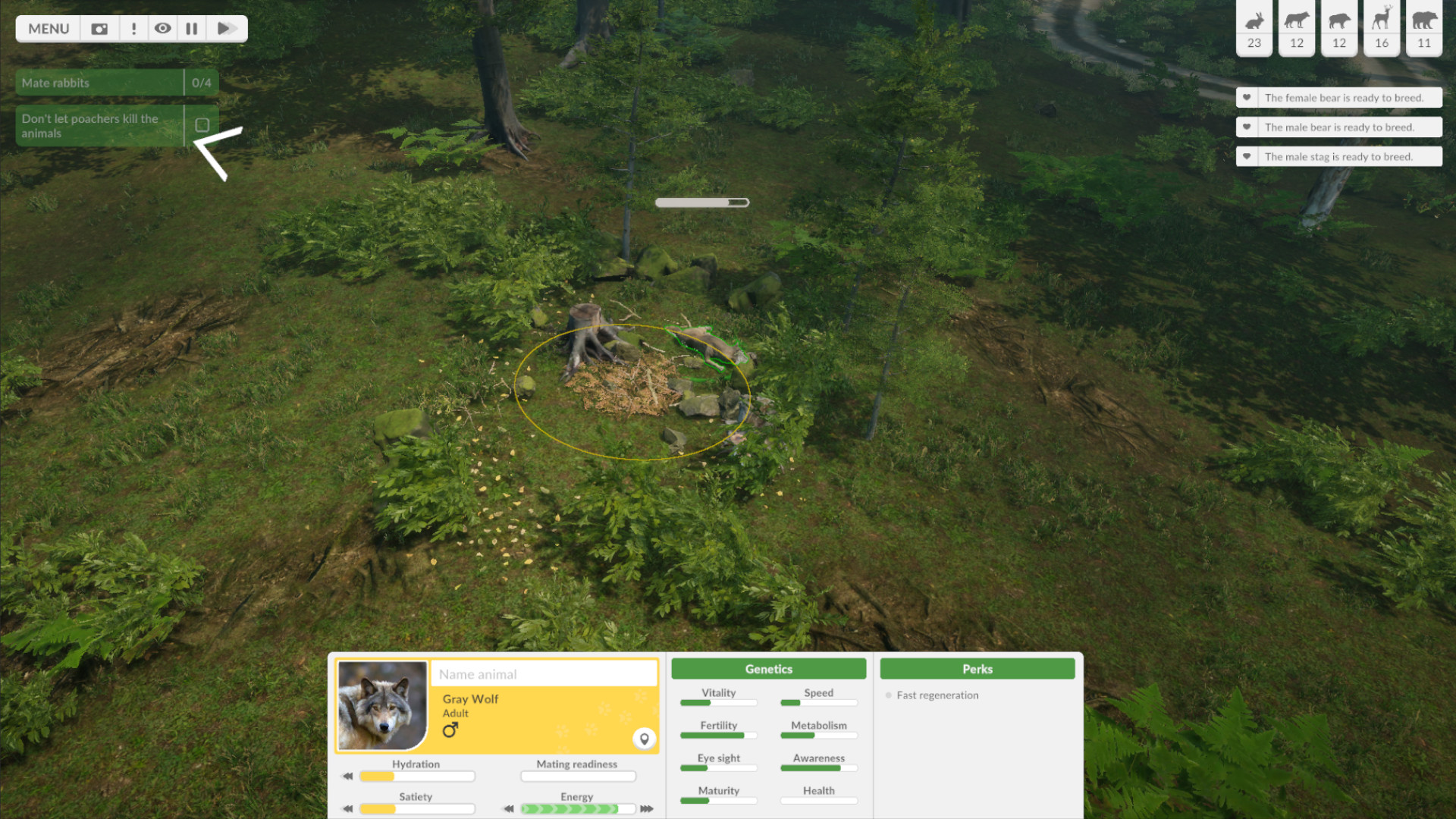 Natural Instincts: European Forest screenshot