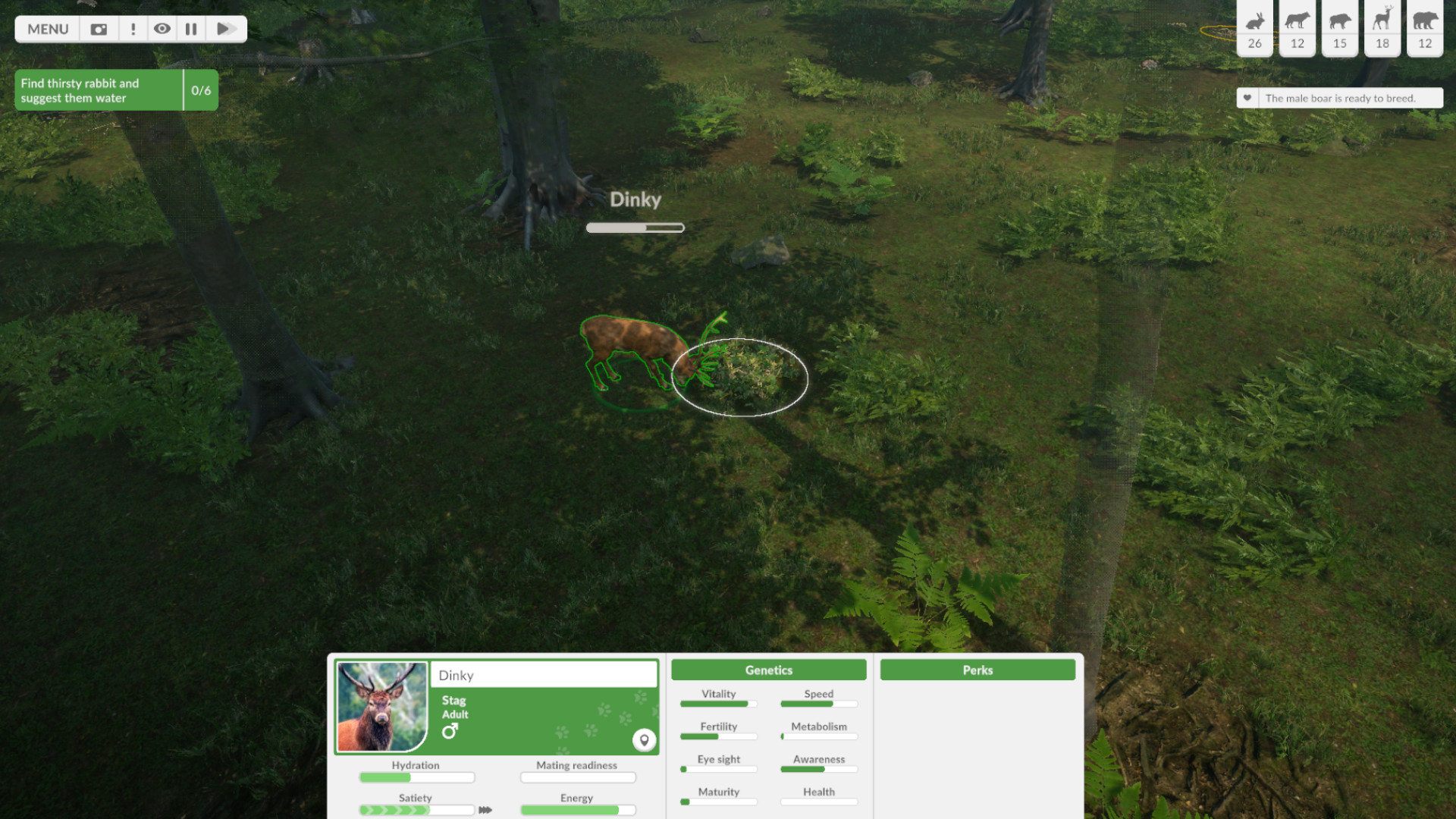 Natural Instincts: European Forest screenshot