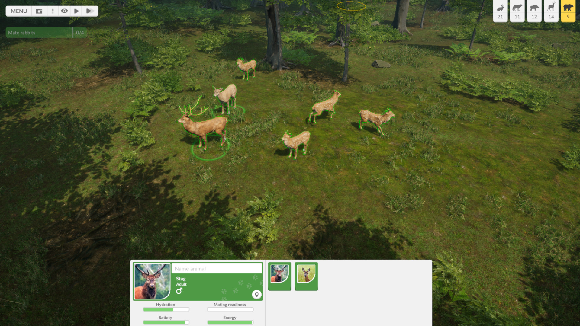 Natural Instincts: European Forest screenshot