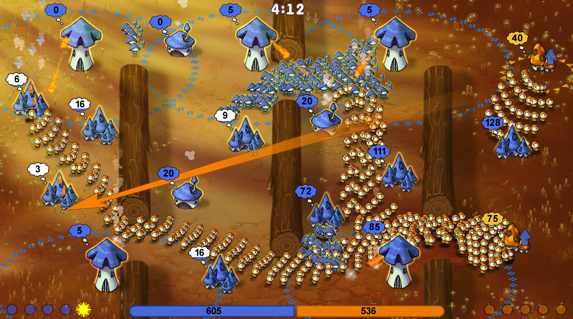 Mushroom Wars screenshot