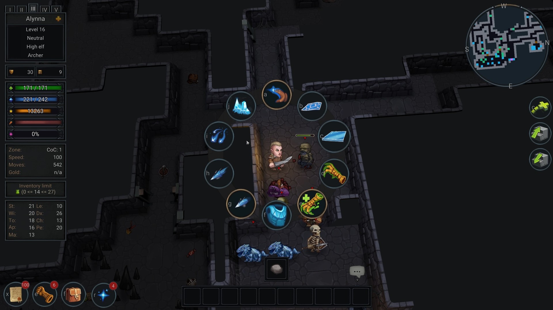 Ultimate ADOM - Caverns of Chaos screenshot