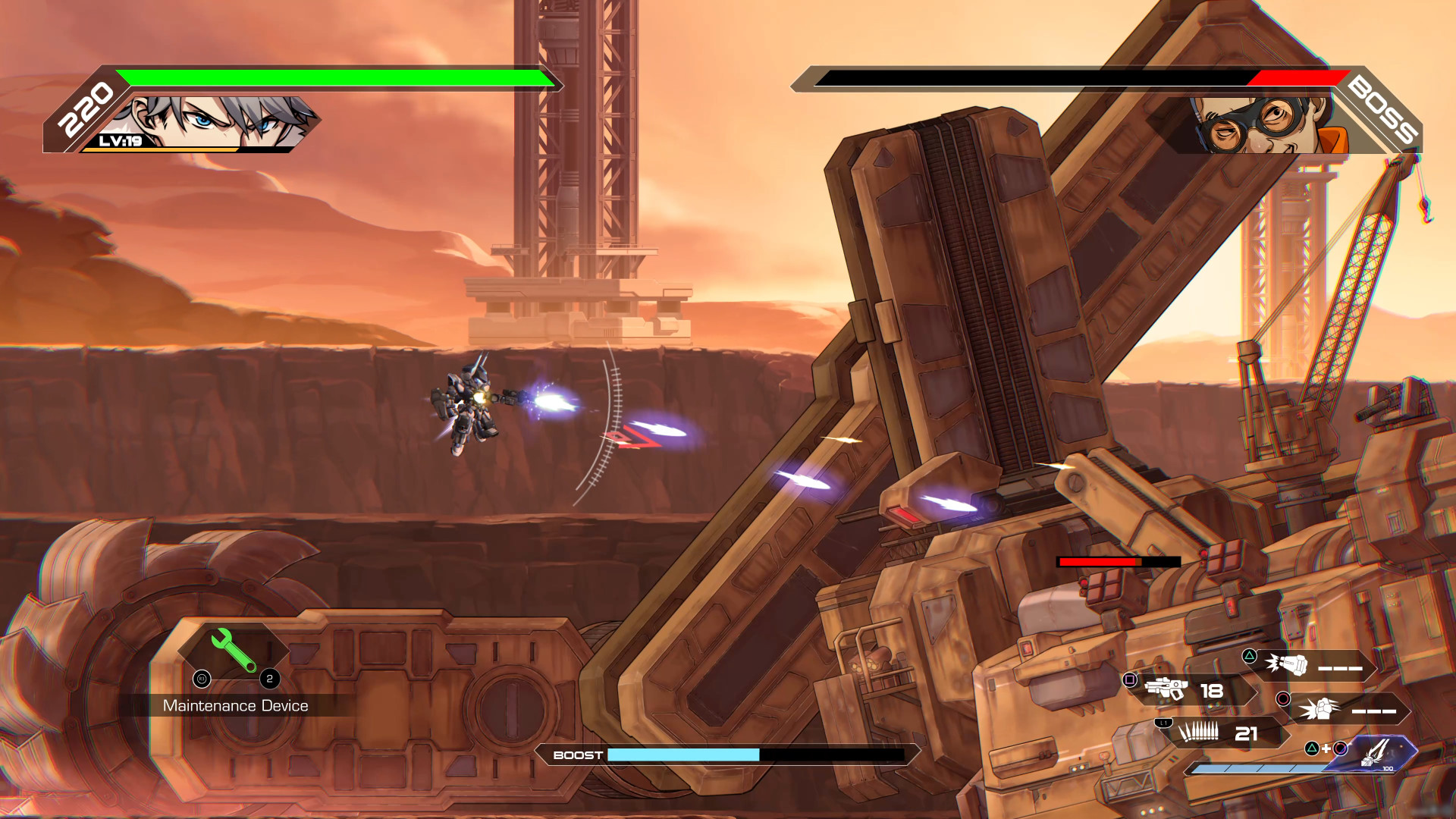 HARDCORE MECHA screenshot