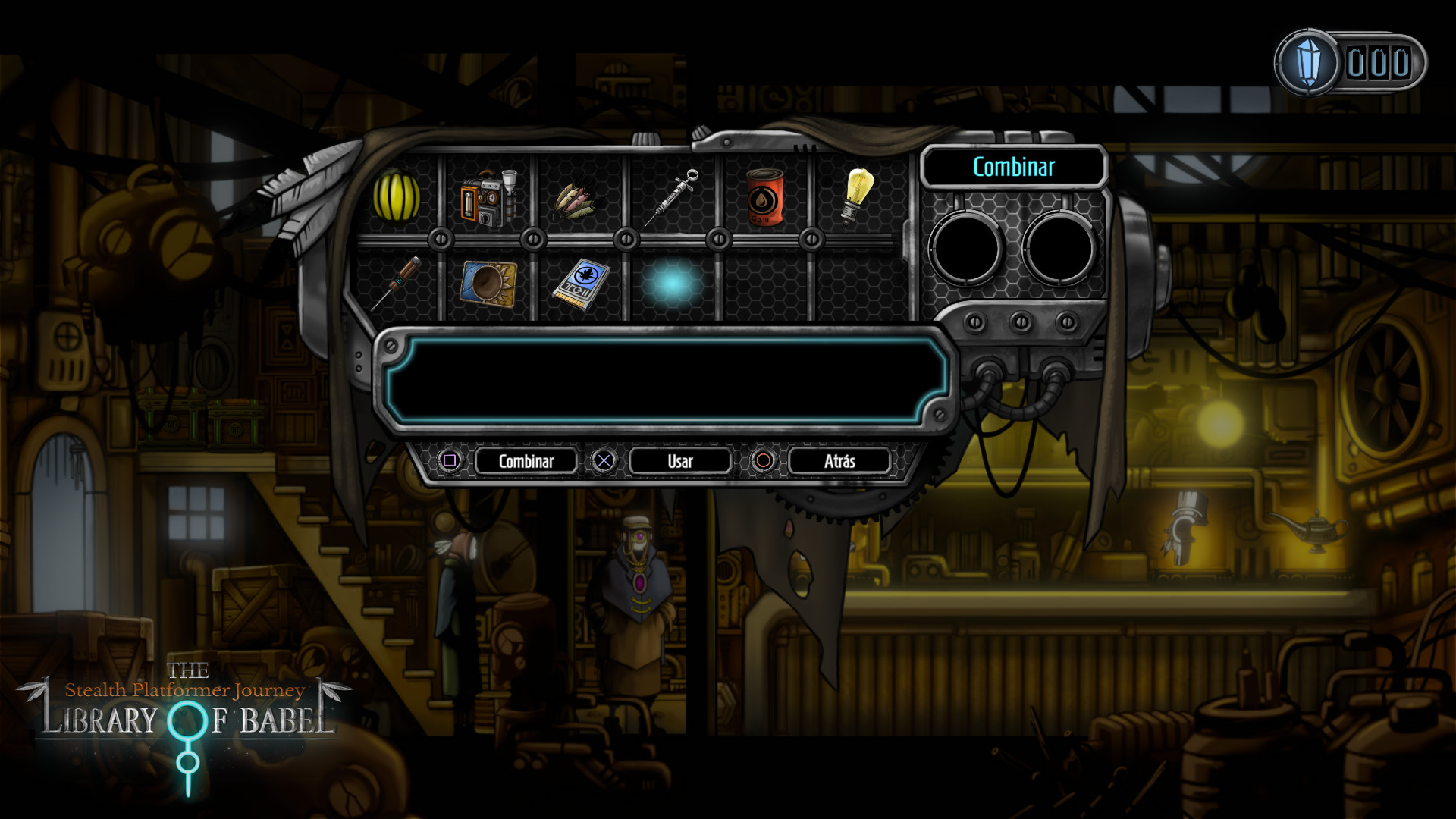 The Library of Babel screenshot