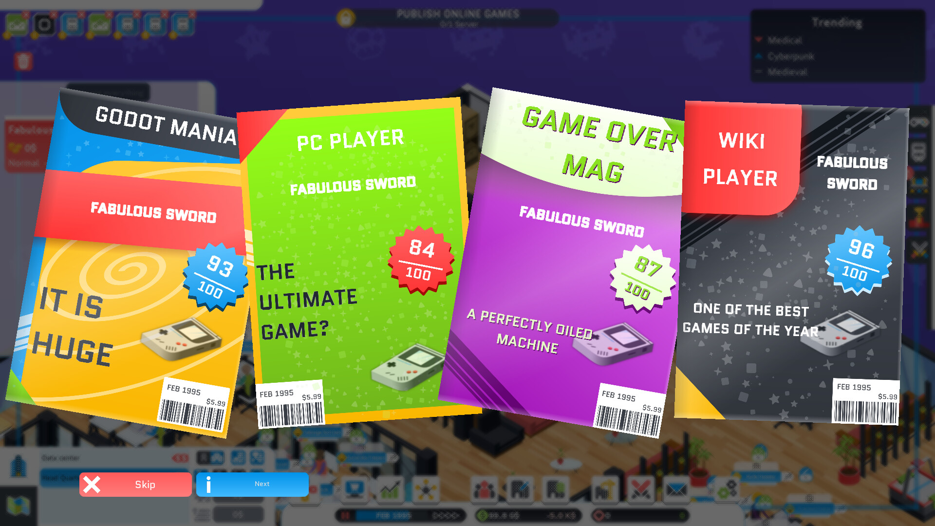 City Game Studio: Your Game Dev Adventure Begins screenshot