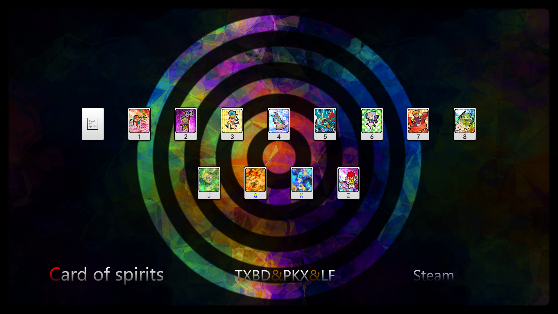 Card of spirits screenshot