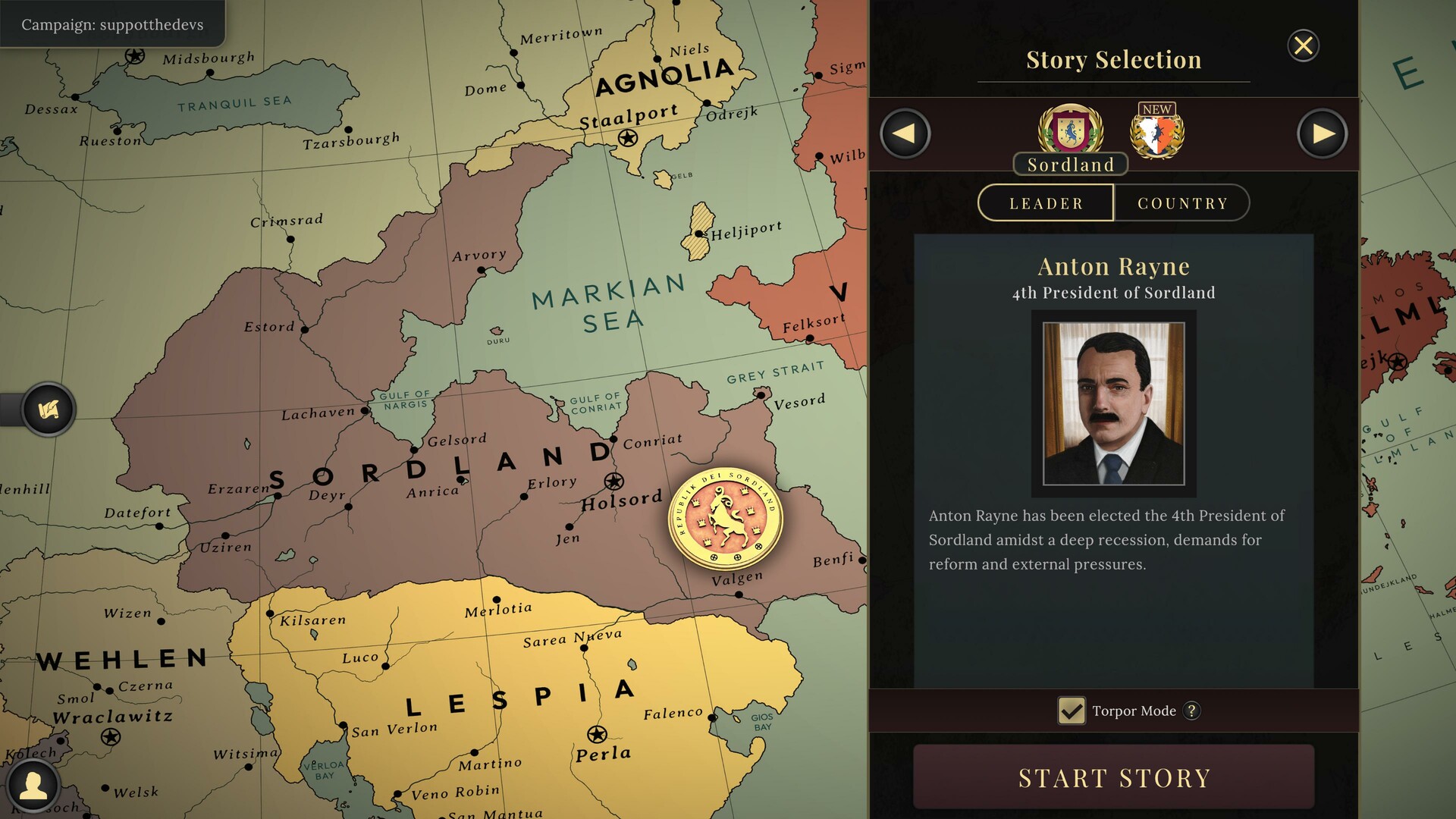 Suzerain screenshot