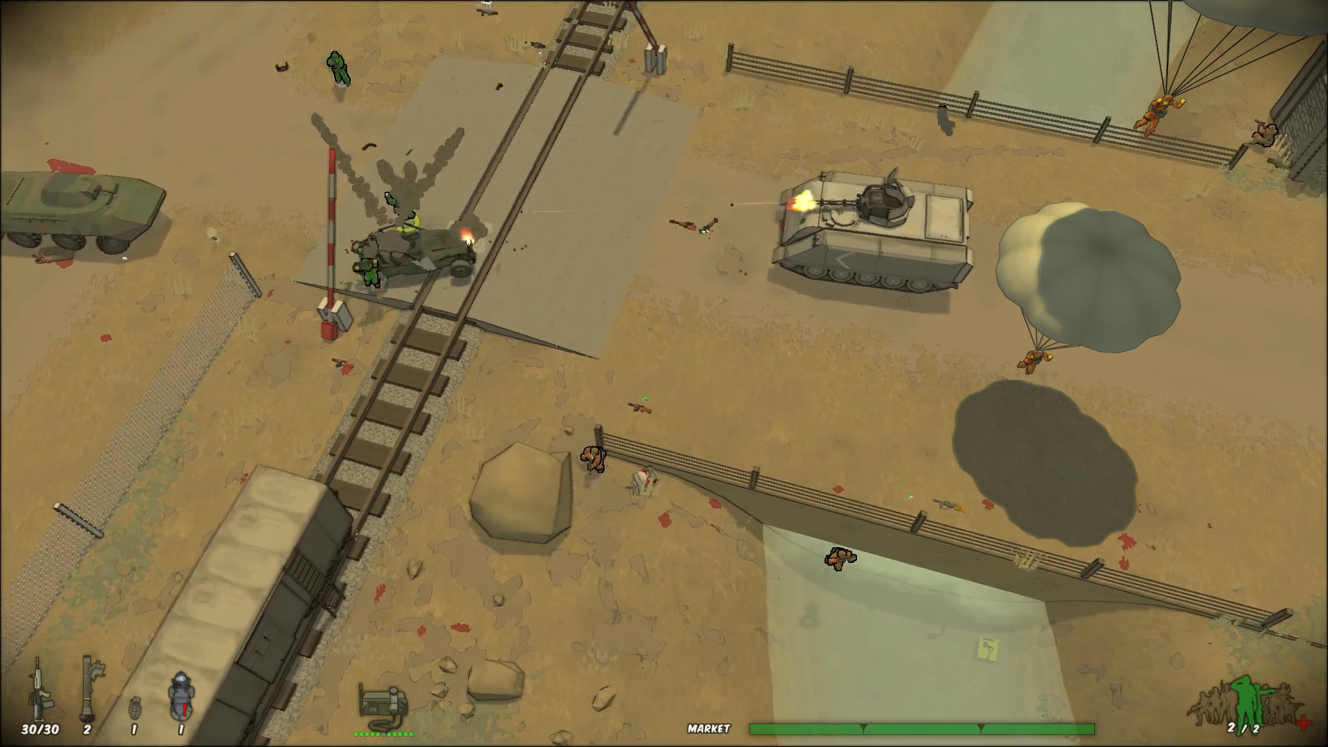 RUNNING WITH RIFLES screenshot