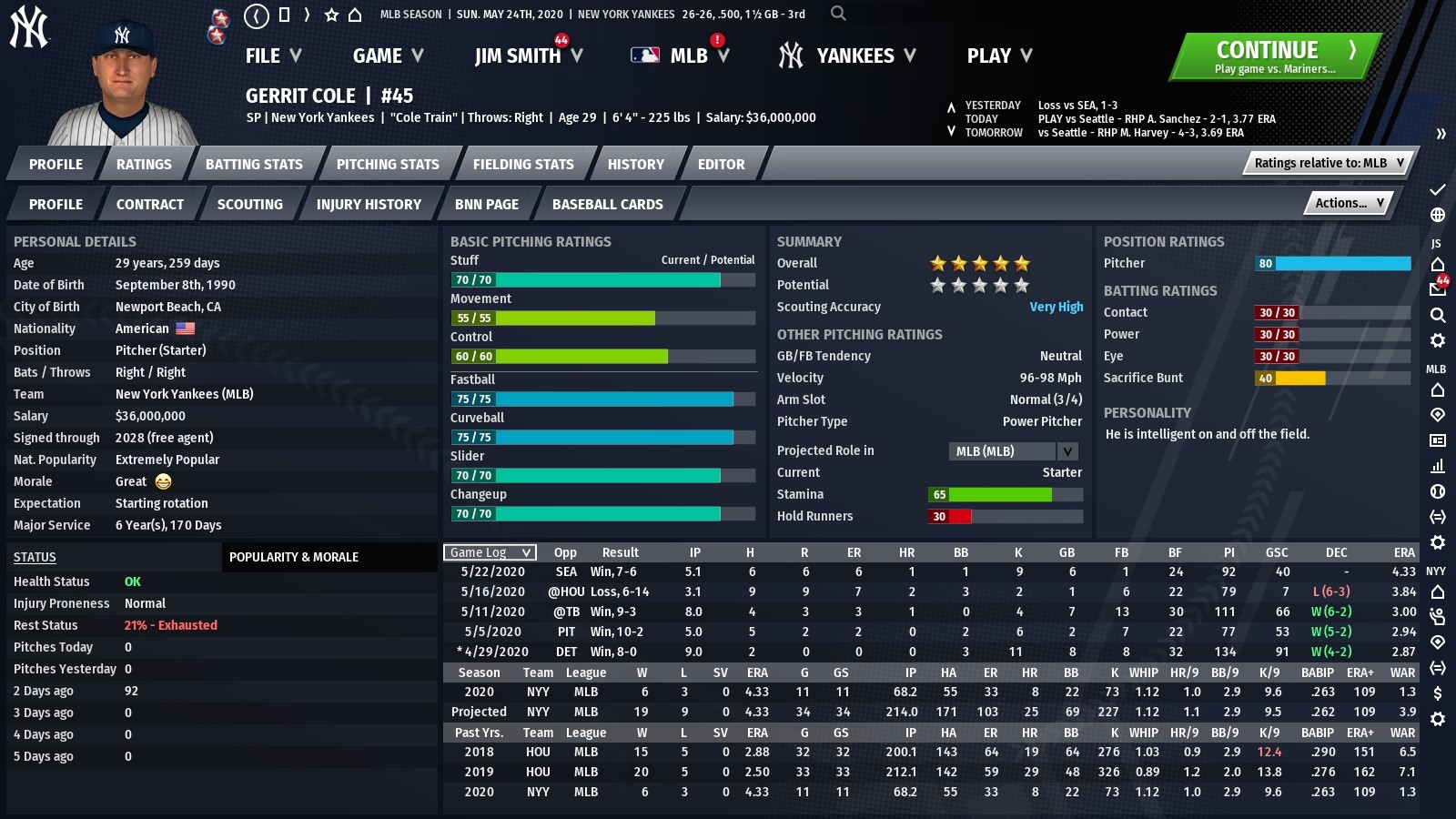 Out of the Park Baseball 21 screenshot