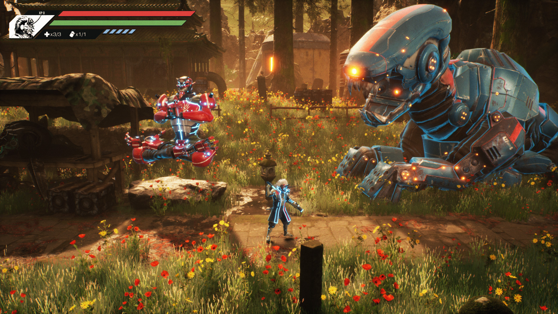 Blind Fate: Edo no Yami — Dojo screenshot