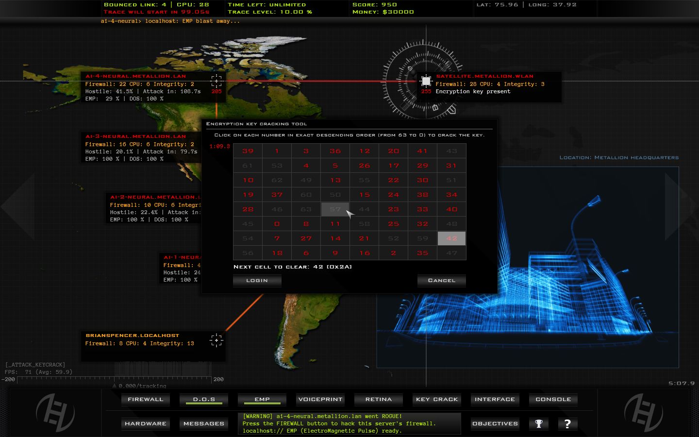 Hacker Evolution Duality screenshot