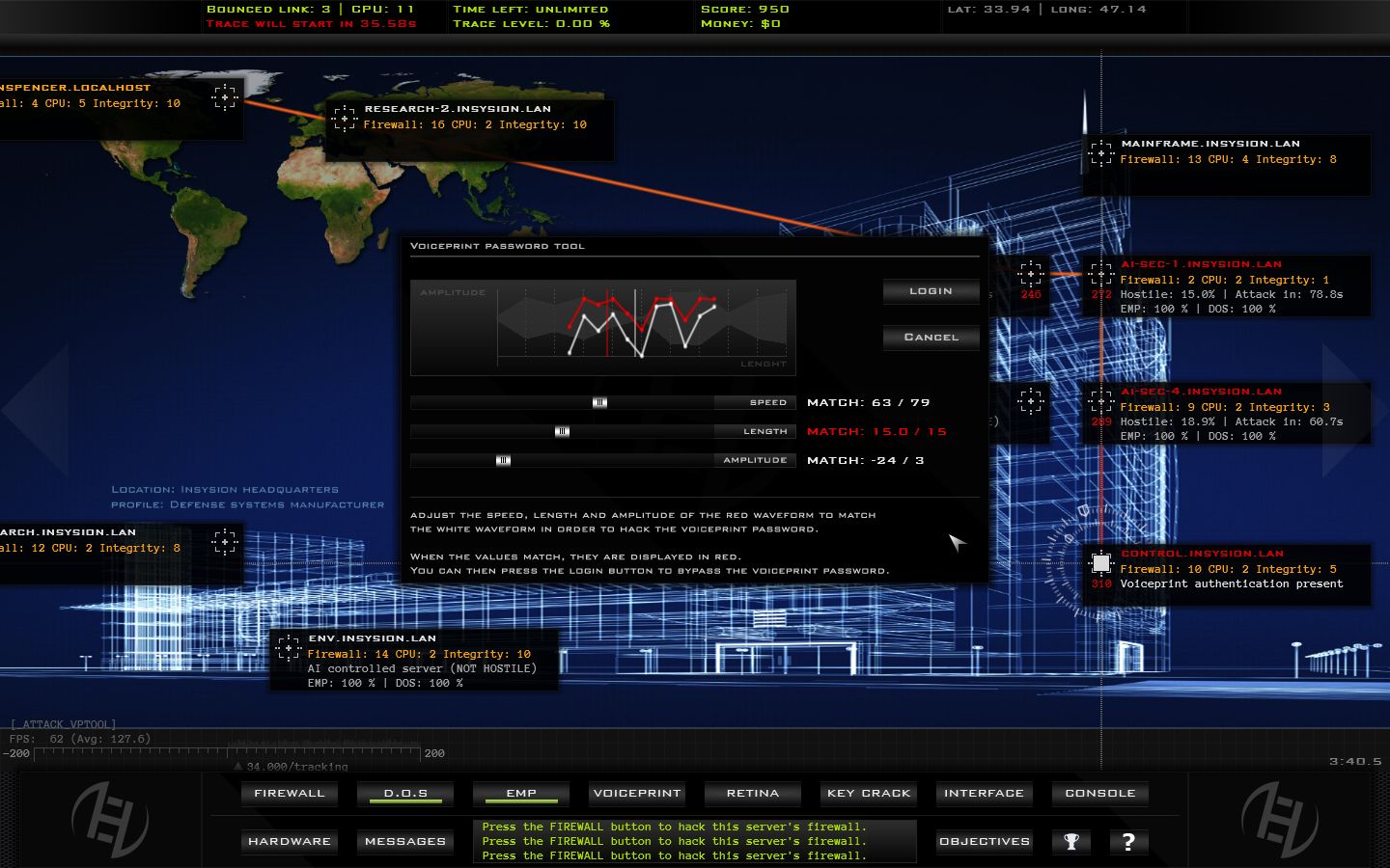 Hacker Evolution Duality screenshot