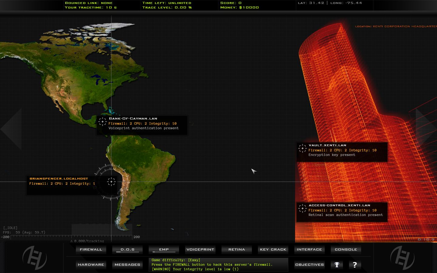Hacker Evolution Duality screenshot