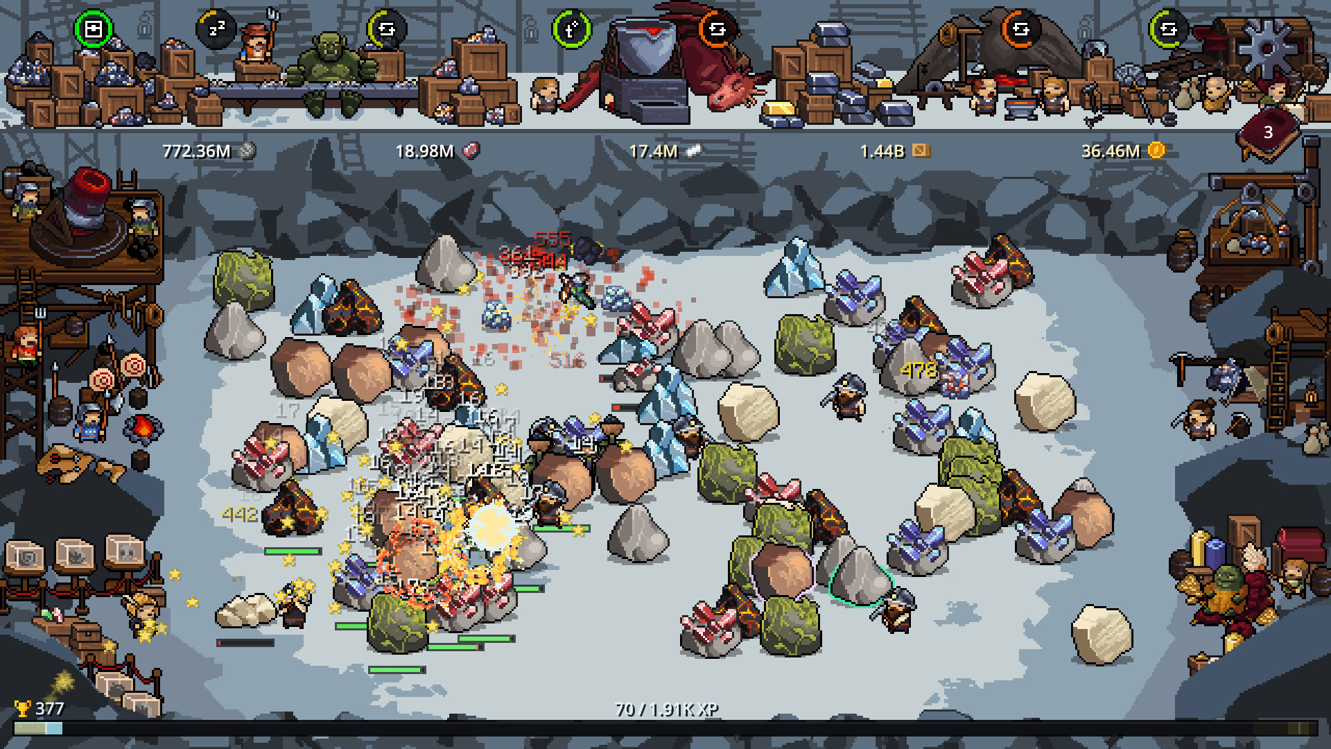 Fantasy Miner: Idle Depths screenshot
