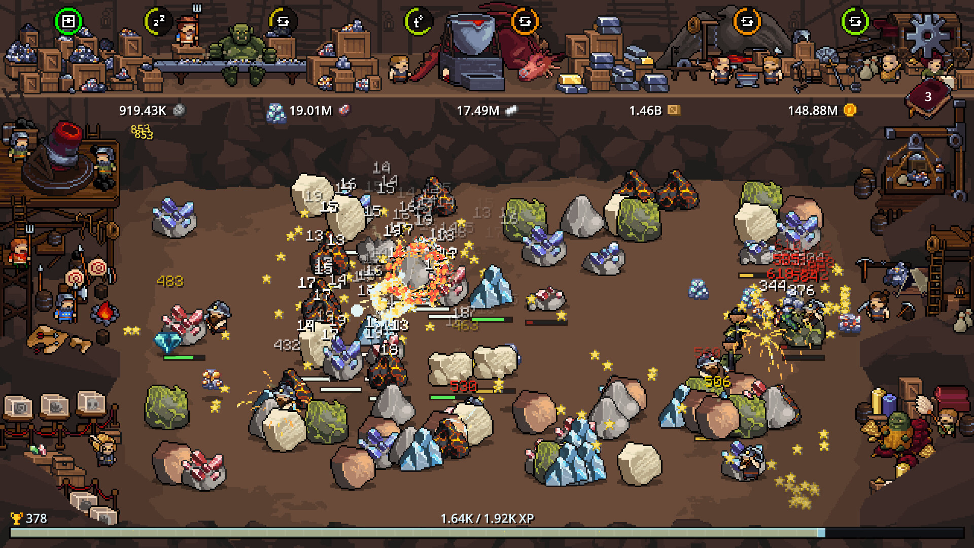 Fantasy Miner: Idle Depths screenshot