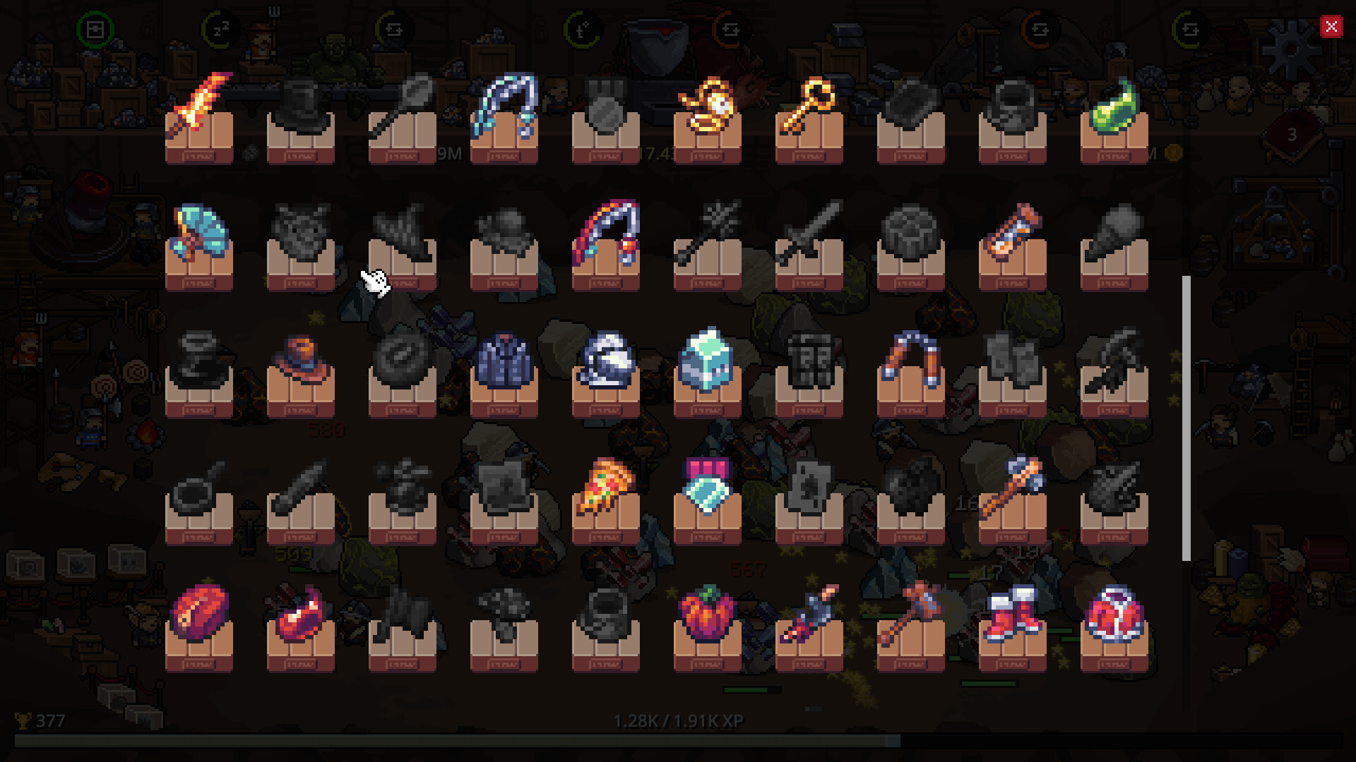 Fantasy Miner: Idle Depths screenshot