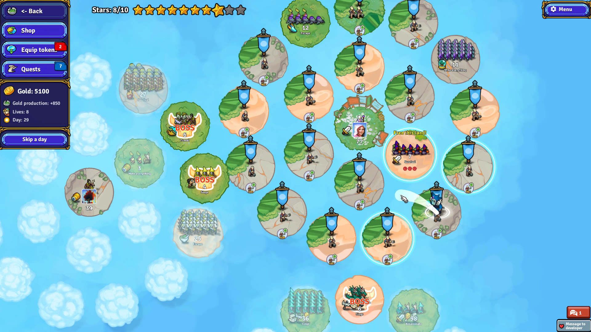 Circle Empires Tactics screenshot