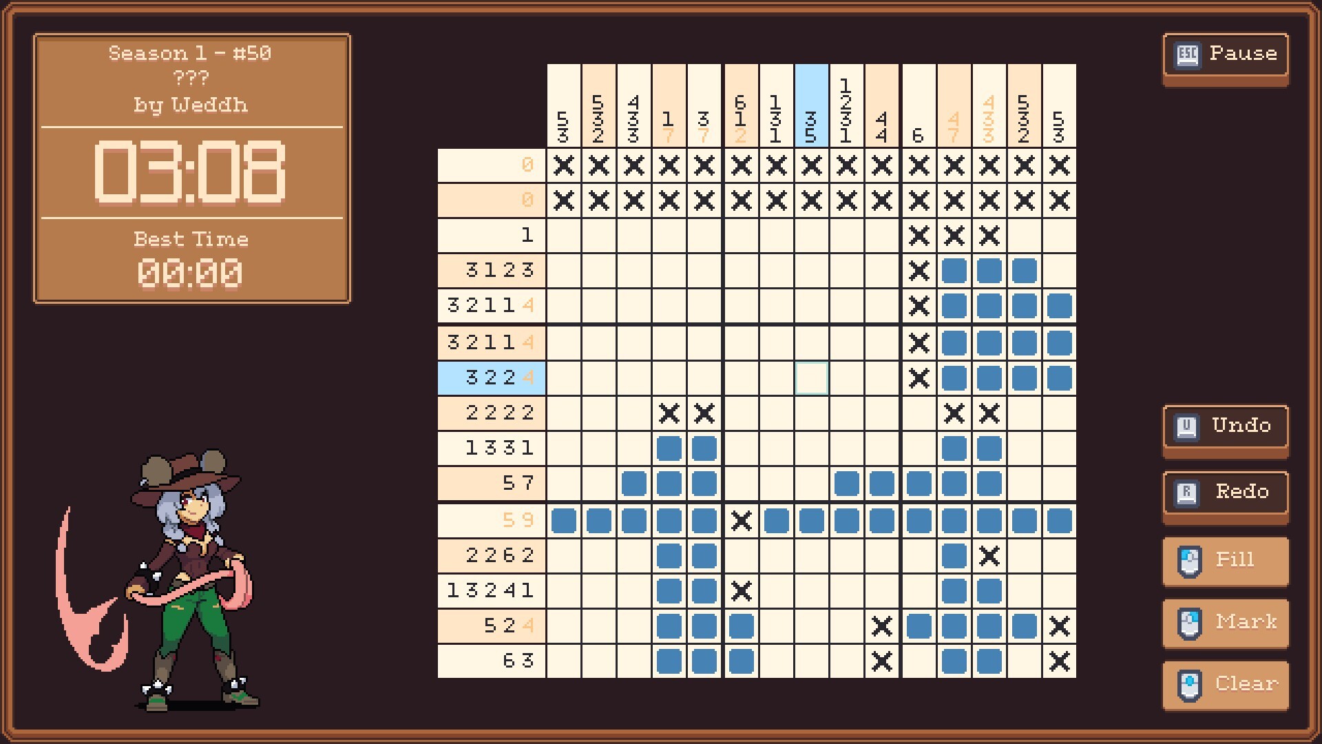 Nellie's Nonograms screenshot